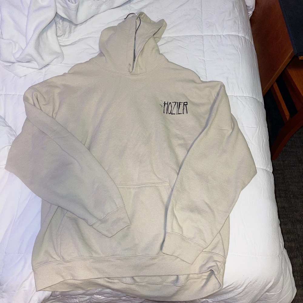 Hozier- Simple Living Things Tan Hoodie